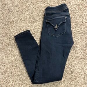 Hudson Jeans Women's Dark Indigo Skinny Jeans